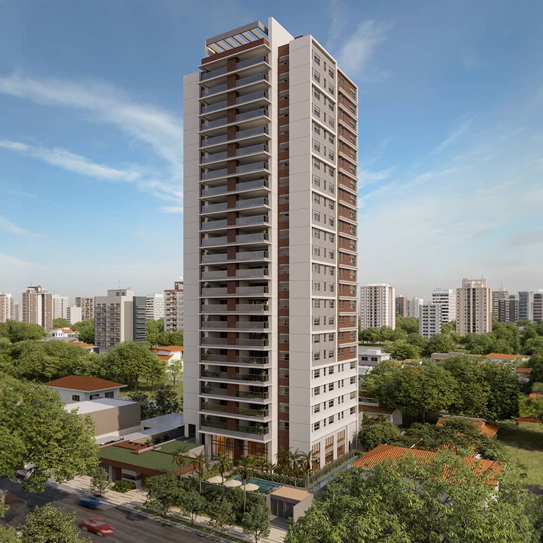 Fachada do Edson 1400 — Rua Edson, 1.400, Campo Belo